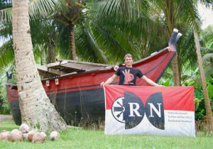 RN auf Yap, Mikronesien, Land of Stone Money (ca. 11.815km)